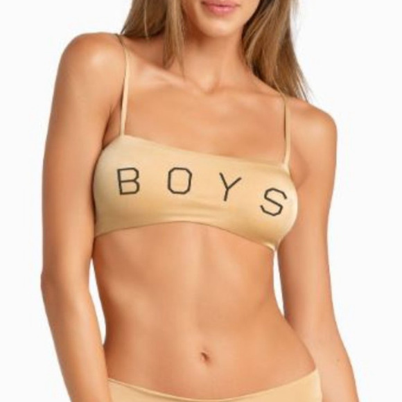 BOYS + ARROWS Other - Boys + Arrows Hezeus Top Tan Lines sz Small NWT